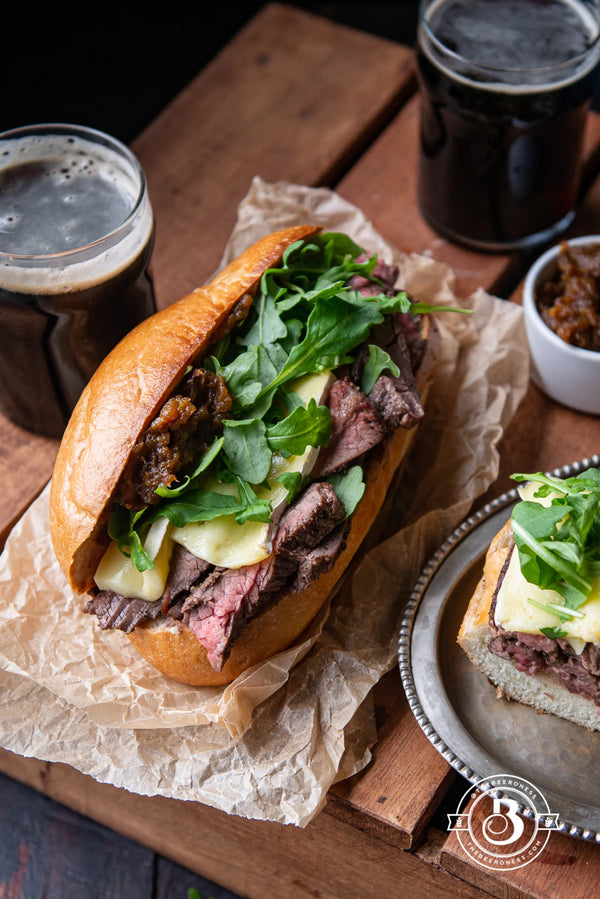 Robert McDonald's Ballylisk Triple Rose Cheese & Aberdeen Angus Steak Sandwich